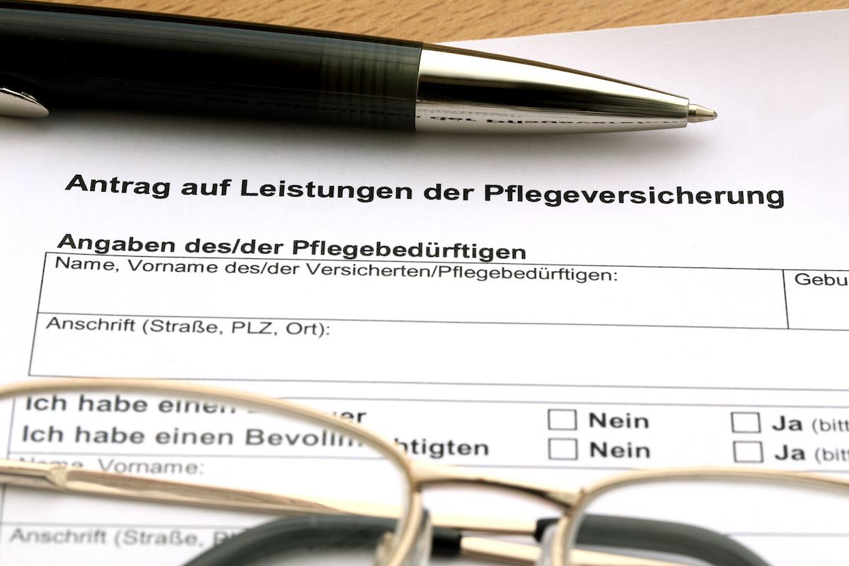 Pflegeversicherung Antrag Pflegegrad Antrag Pflegegrad